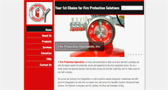 Desktop Screenshot of fireprotectionspecialists.net